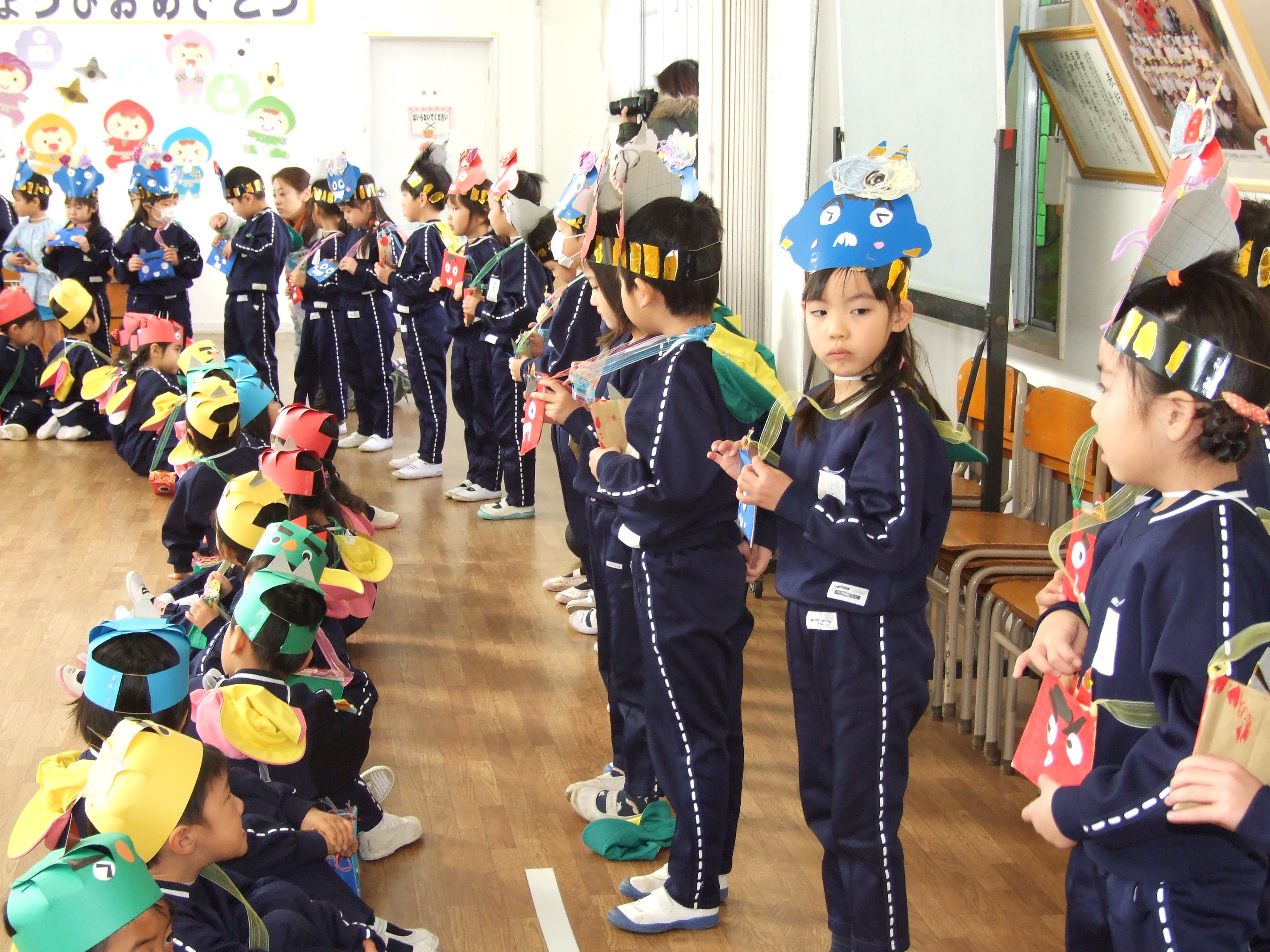 豆まき 021 | 学校法人 荻原学園 スガハラ幼稚園